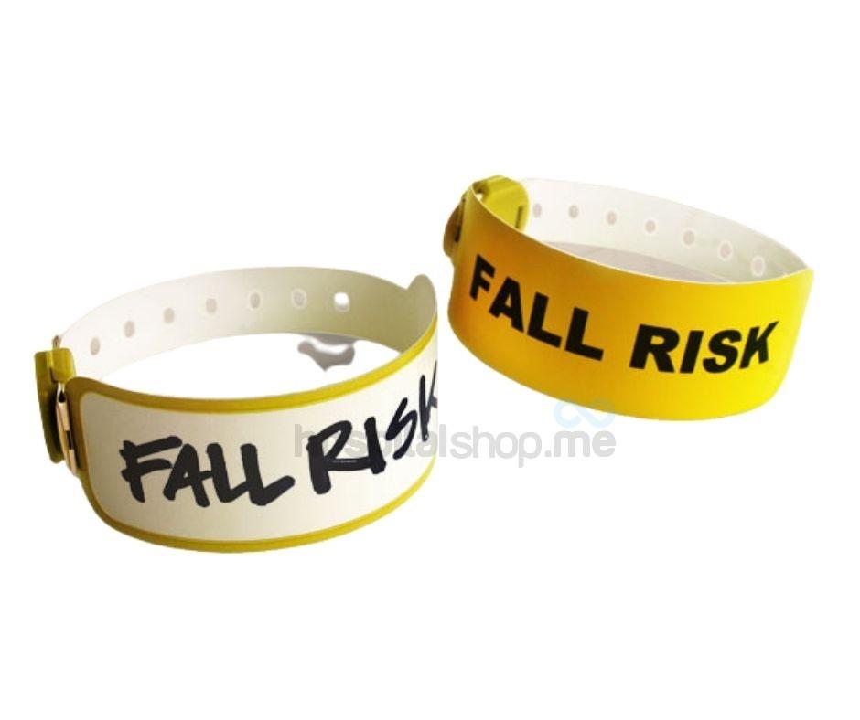 Brenmoor ID Wrist Band&Clasps Yellow Fast100-YE 77257