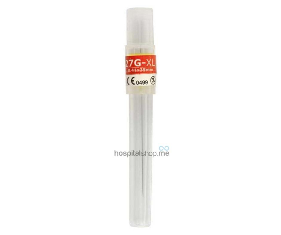 Denject Needle 27G Long X 0.41 x 35mm 100Pcs