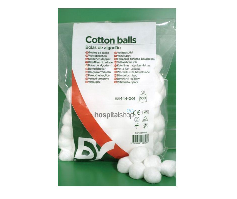 Bastos Cotton Balls 100 Pcs 444-001