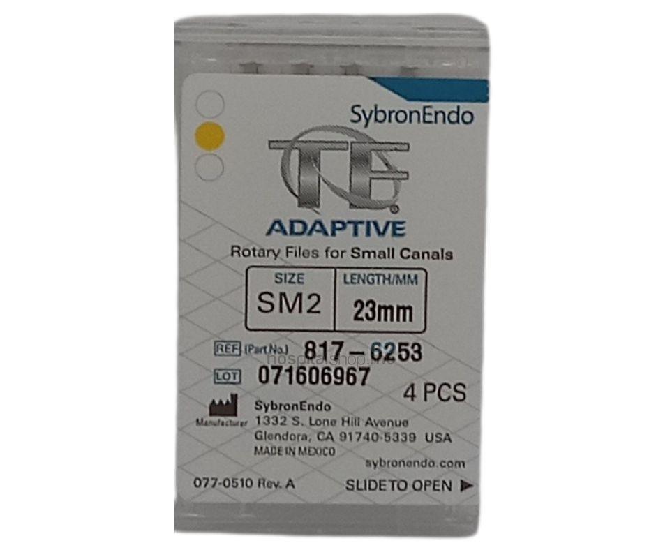 Sybron Endo TF Adaptive Rotary Endodontic Files SM2 23mm Yellow 817-6253