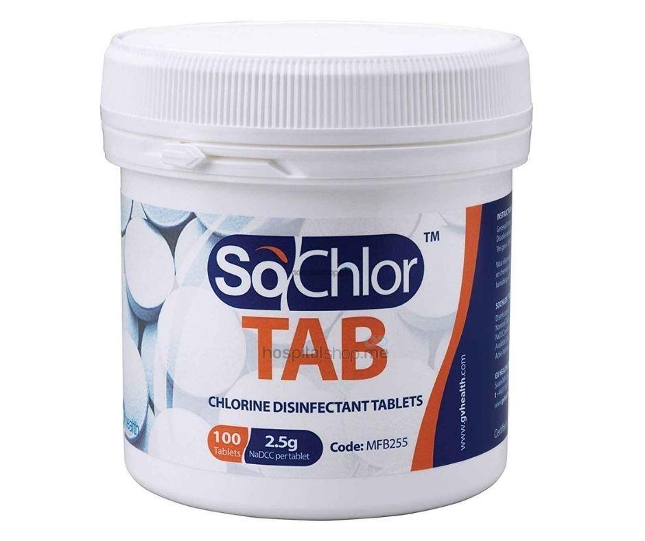 GV SoChlor Tab 2.5g 100Pcs MFB255