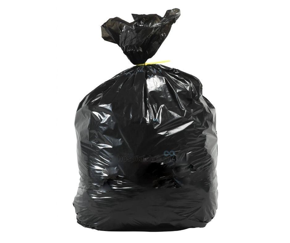 Waste Bin Bag Black Medium 25Pcs IBB/1