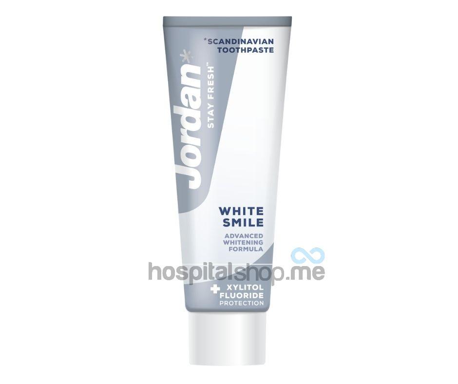 Tooth Paste Stay Fresh-White Smile 75Ml - JORDAN