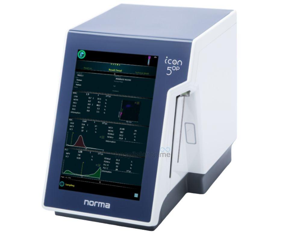 Norma Icon5 -5Part Hematology Analyzer (Open Mode) NI50H