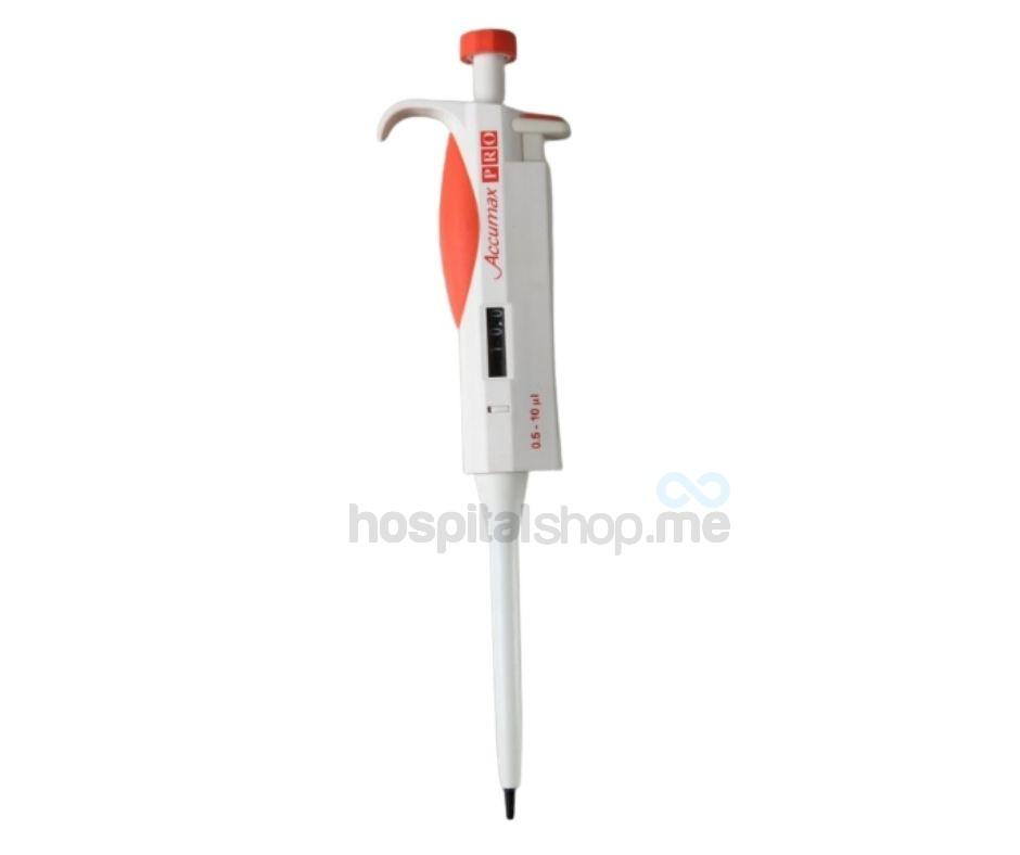 Accumax ProVar Micropipette Variable Volume 0.5-10µl VAP-100