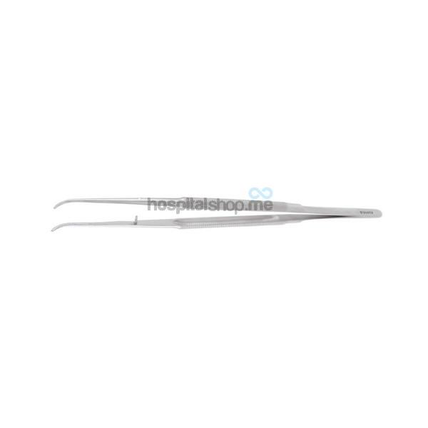Trusta Micro Tissue Forcep Serrated Curved Standard 18cm ANE-TPSLCOCMN