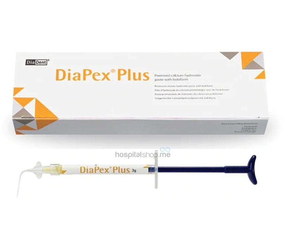 Diadent Diapex Plus Non Setting Calcium Hydroxide with Iodoform 2gms A1001-502