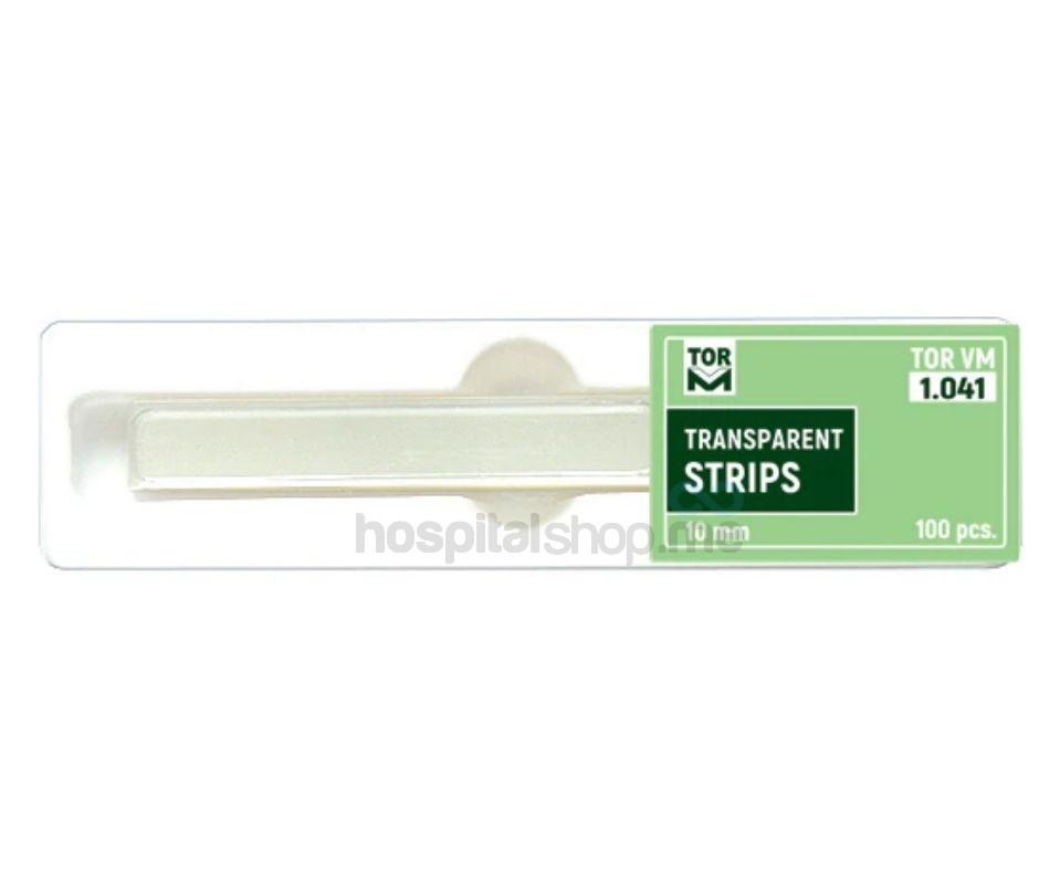 TOR VM Transparent Matrices Strips 0.05mm Thick 10mm Wide, 100mm Long 100Pcs 1.041