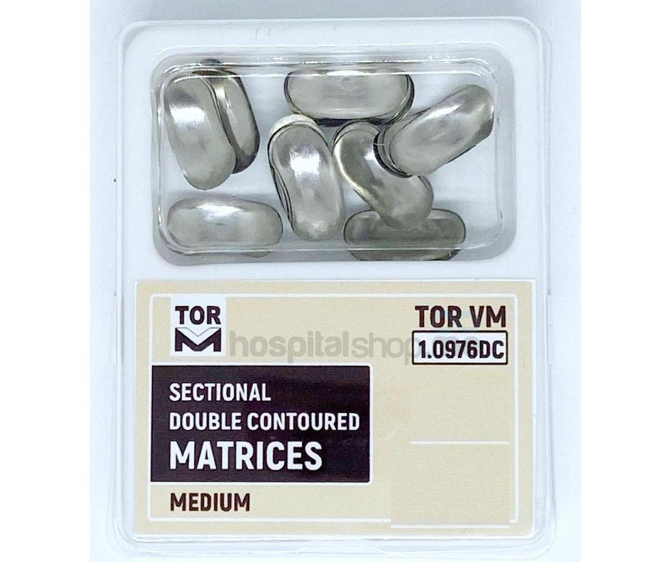 Tor Vm Sectional Contoured Metal Double Curved Matrices Medium Pcs