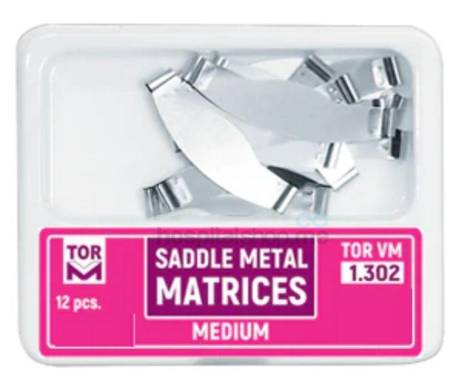 TOR VM Saddle SS Matrices Medium Standard Shape #0.035mm12pcs 1.302(1) (0.035mm)