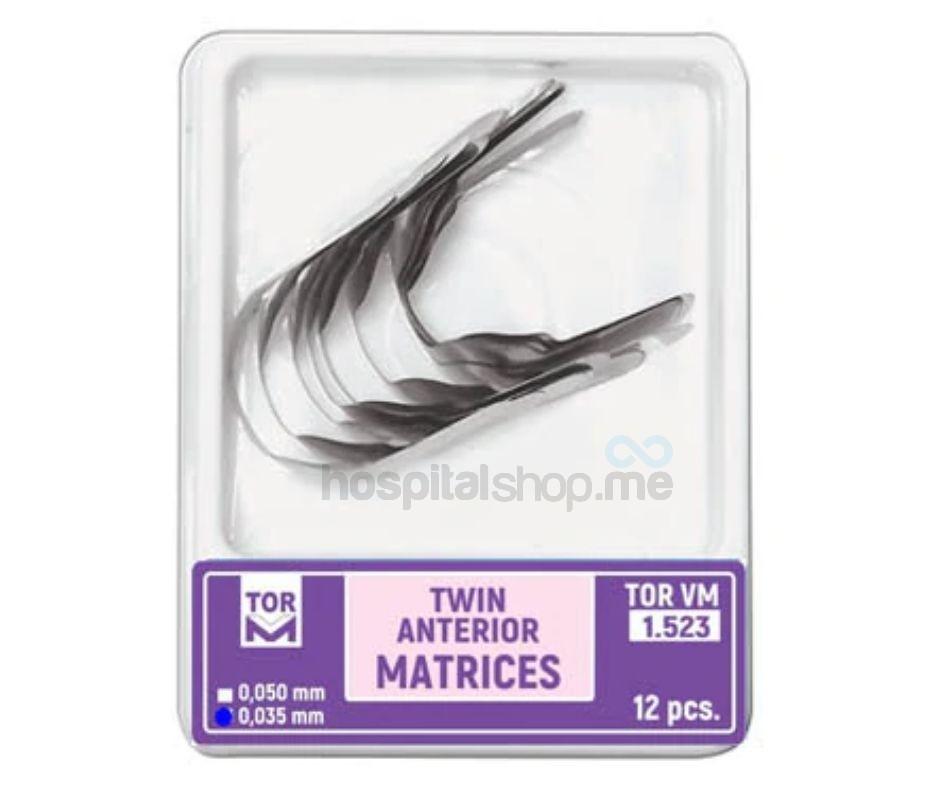 TOR VM Twin Anterior Matrices SS 12pcs 1.523