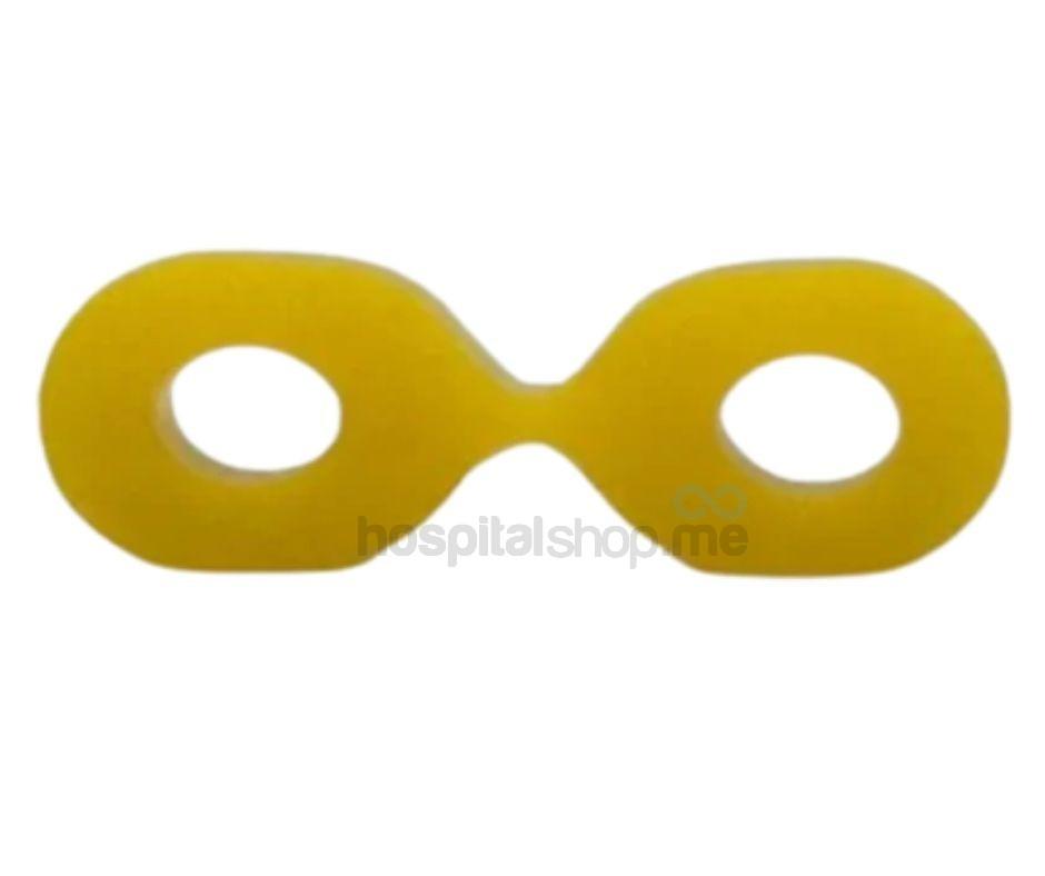 TOR VM Elastic Wedges Autoclavable 2.0mm Thick Yellow 10Pcs 1.802
