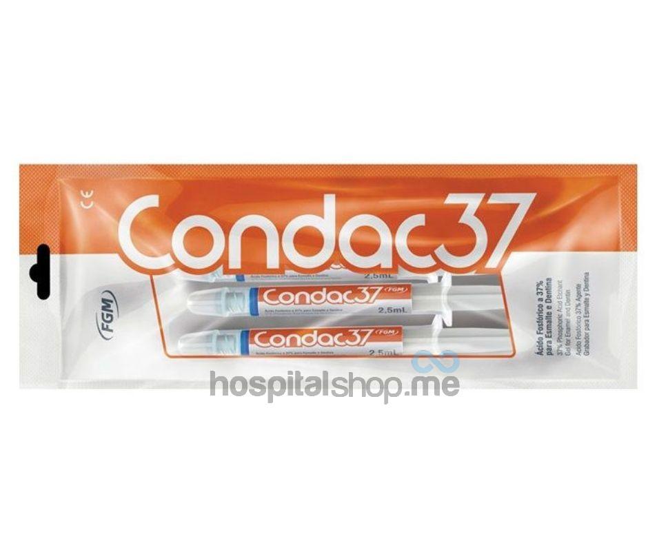 FGM Condac 37 %Phosphoric Acid Etchant 2.5ml X 3 Syringes Blue7898032320417