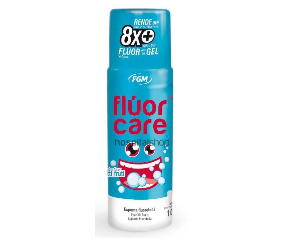 FGM Fluorcare Fluoride Foam 1.23% Sodium Fluoride Tutti Fruti 100gms7898032320301