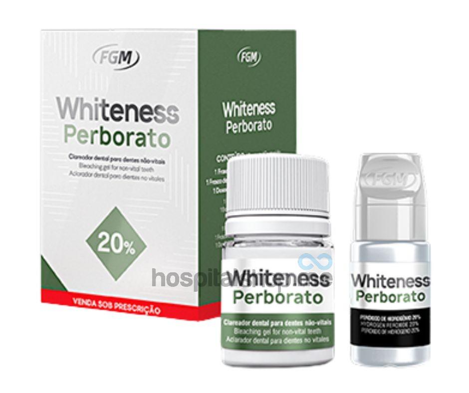 FGM Whiteness Perborato Non Vital Endo 20% Sodium Perborate Office Bleaching Kit7898032322091