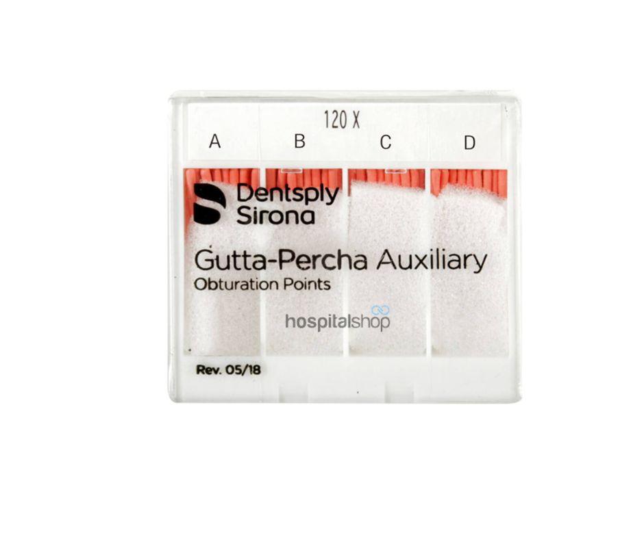 Dentsply Gutta Percha  Auxiliary Points L 120points A022L00000500
