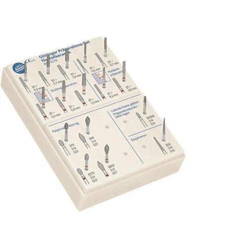 Komet Gottinger Crown Preparation Diamond Bur Kit 4278