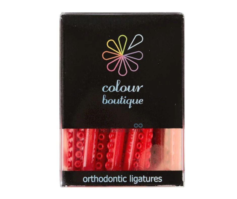 DB Ortho Colour Boutique Ligatures Ties Pink 1040pcs DB03-3004