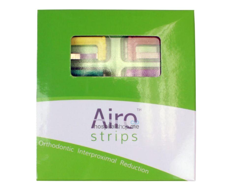 DB Ortho Airo Interproximal Reduction IPR Strips 4Pcs X Clear, Cyan, Purple, Brown 16pcs DB05-0911