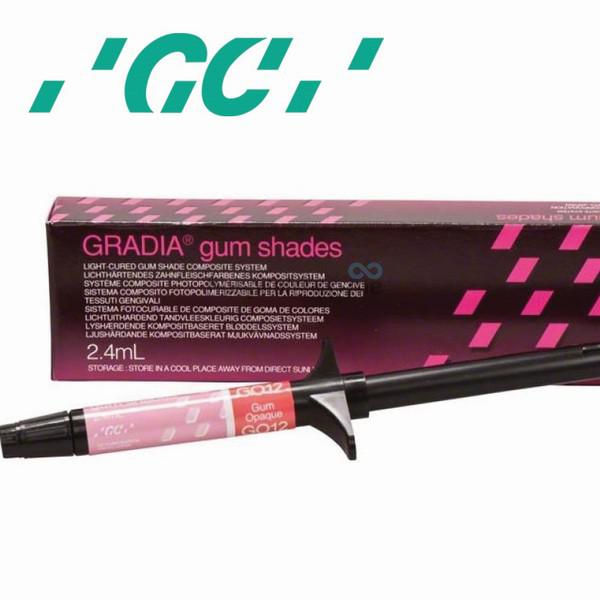GC Gradia Gum Micro Hybrid Composite Light Cure Gum Opaque 2.4 ml GO-12 005126