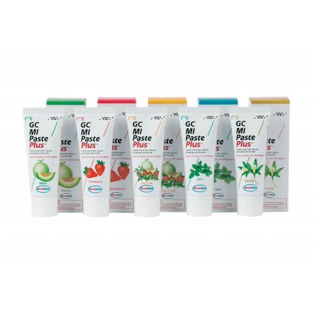 GC MI Paste Plus Topical Tooth Créme Containing Calcium, Phosphate & Fluoride 40 gms 35 ml Assorted 463310